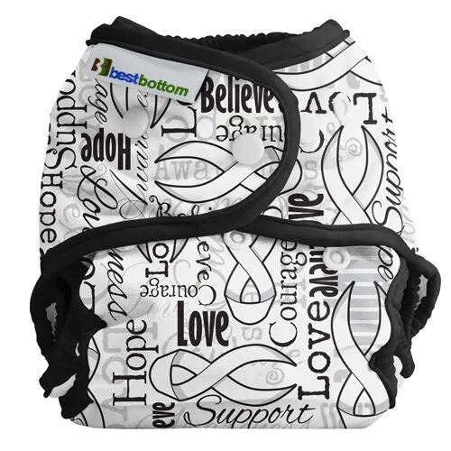 Best Bottom One Size Cloth Diaper Shell - Hook and Loop