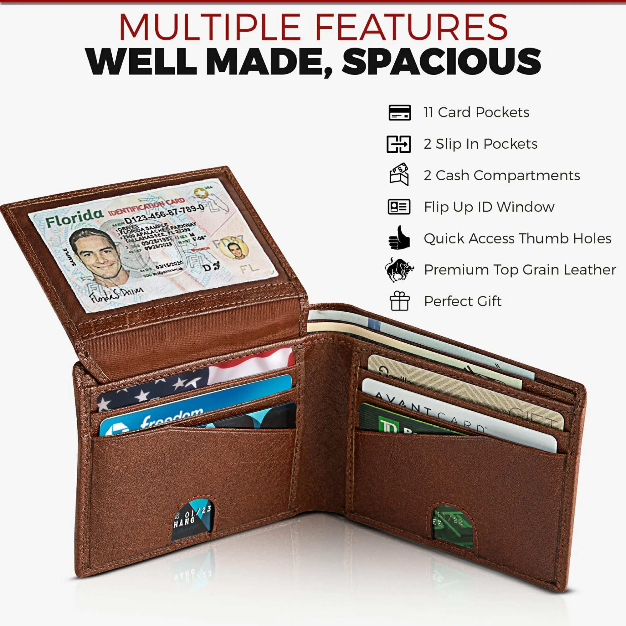 Bifold with Flip Up ID