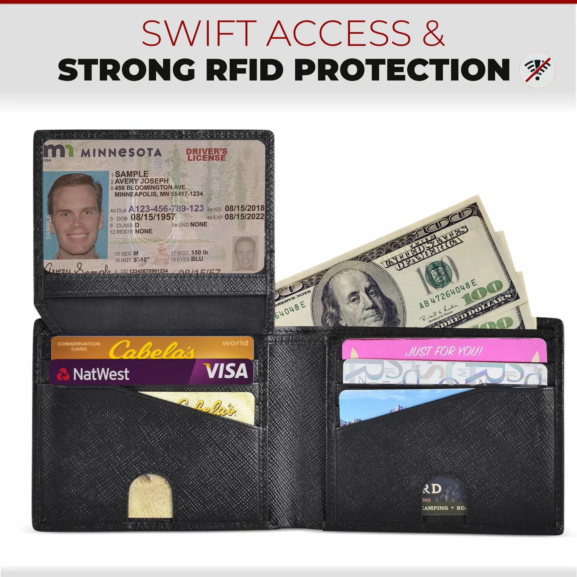 Bifold with Flip Up ID