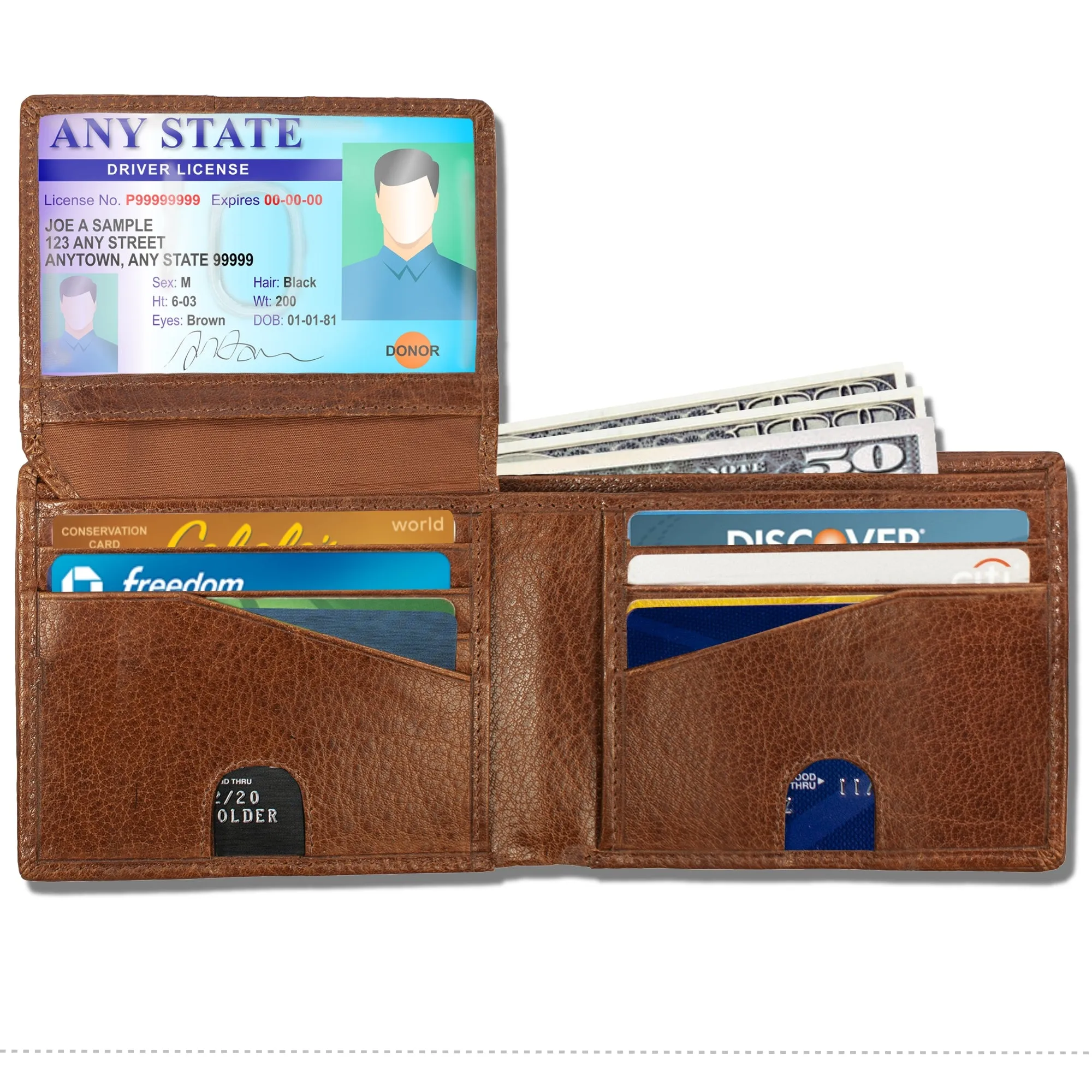 Bifold with Flip Up ID