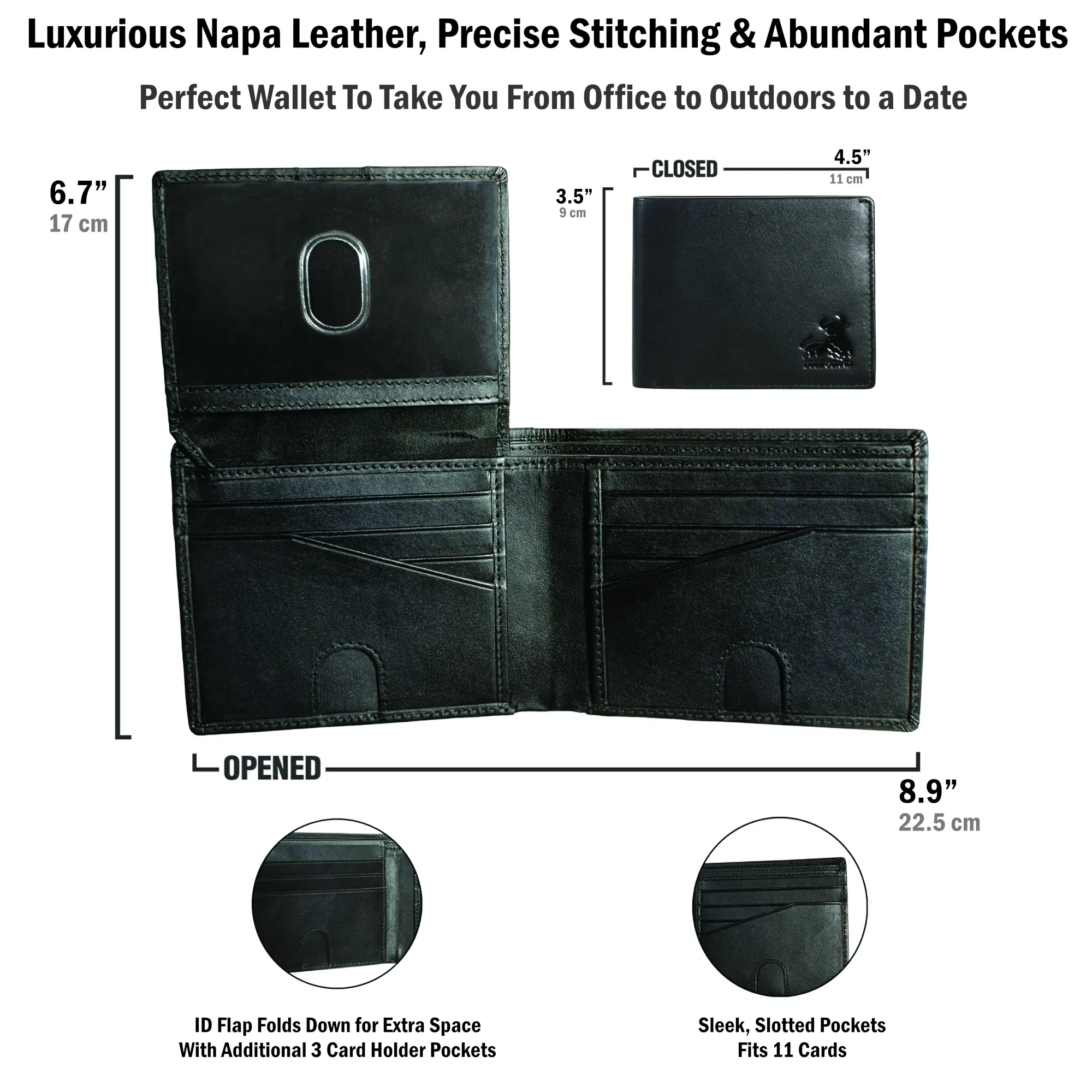 Bifold with Flip Up ID