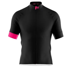 Big and Tall Mens Bezzie Black Cycling Jersey
