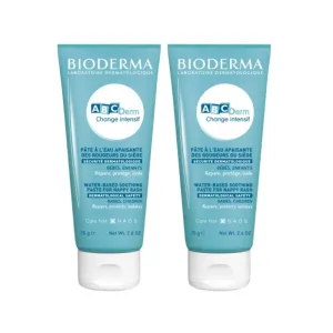 Bioderma Promo Pack: Bioderma ABCDerm Change Intensif Water Paste for Diaper Rash 2x75g