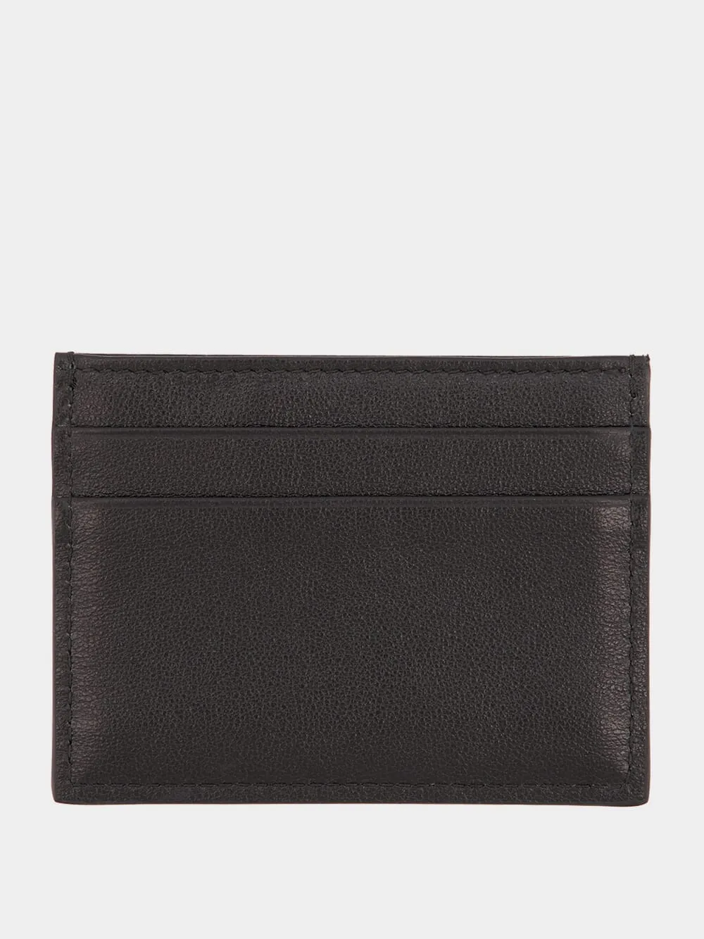 Black Calfskin Card Holder