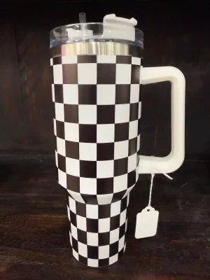 Black Checked