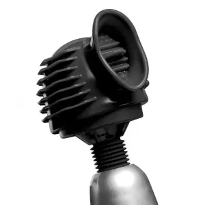 Black Silicone 3-in-1 Textured Wand Attachment for Her