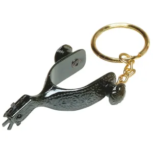 Black Spur Key Ring