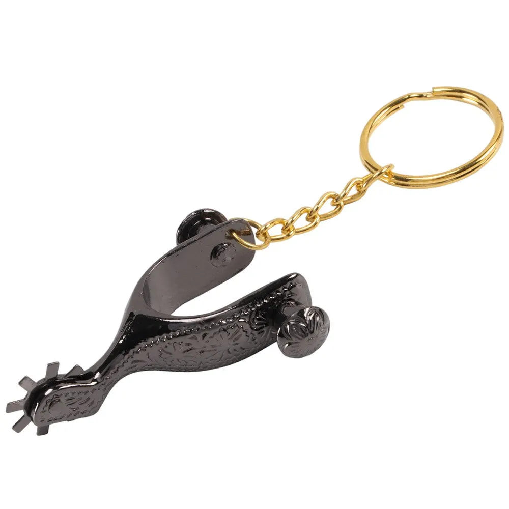 Black Spur Key Ring