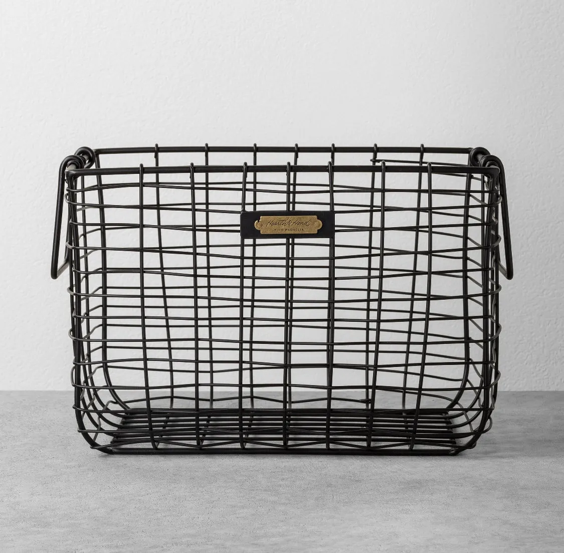 Black Wire Basket Organizers