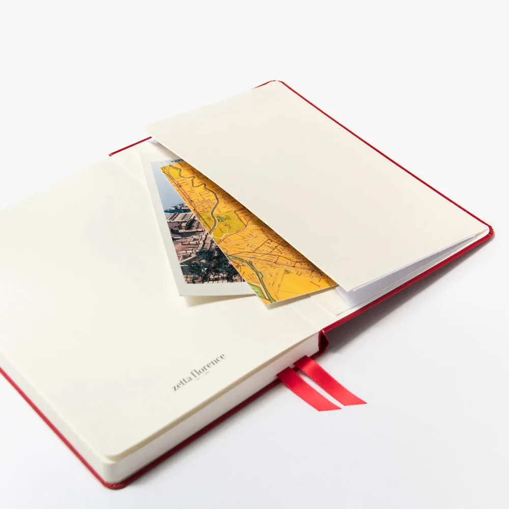 Blank Hardcover Elastic Journal - A5