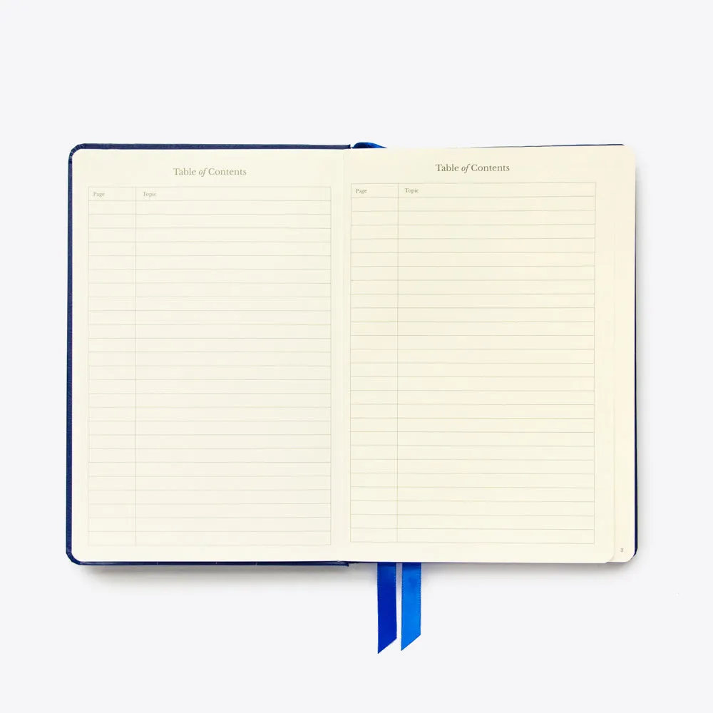 Blank Hardcover Elastic Journal - A5