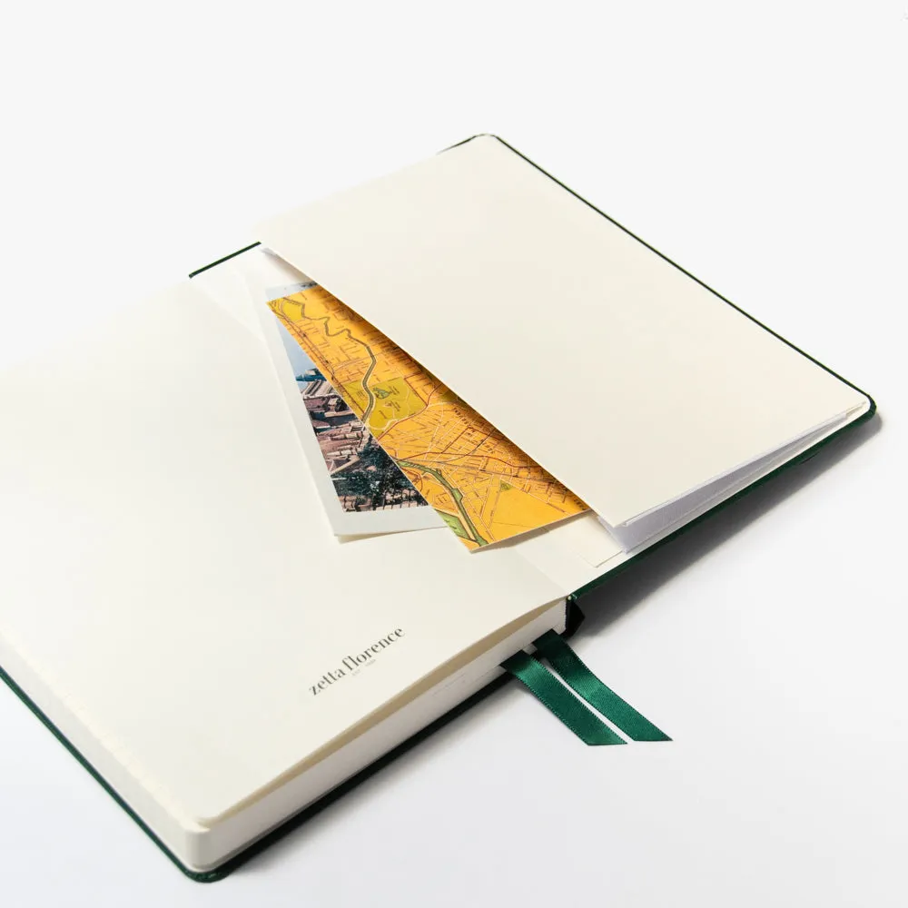 Blank Hardcover Elastic Journal - A5