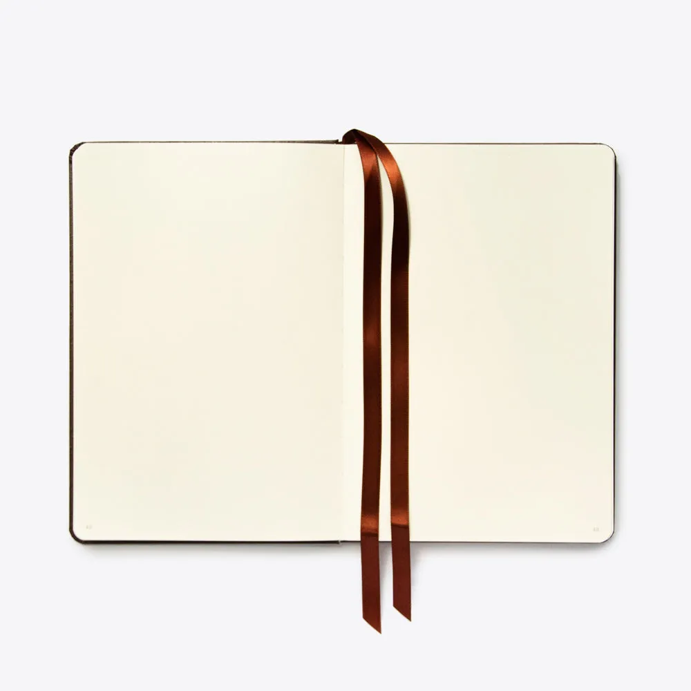 Blank Hardcover Elastic Journal - A5