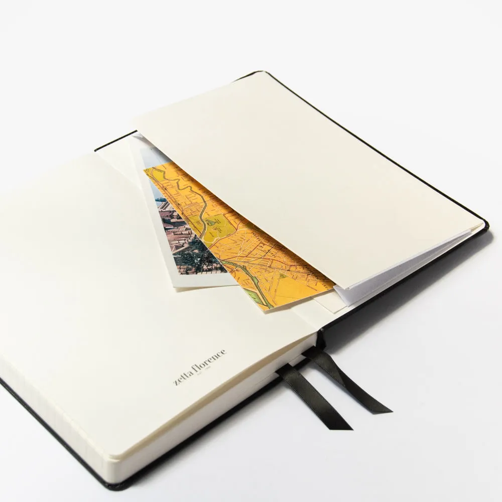 Blank Hardcover Elastic Journal - A5