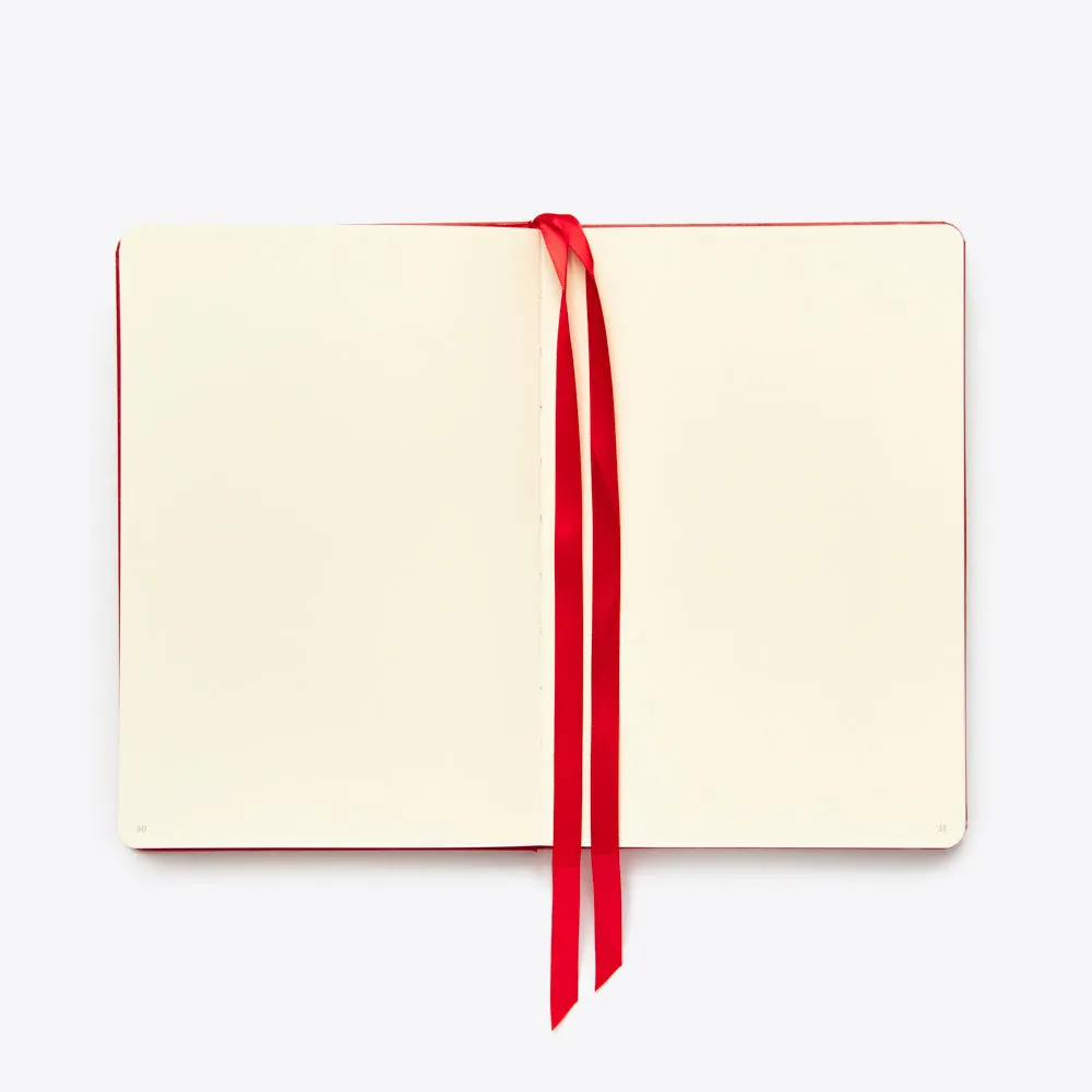 Blank Hardcover Elastic Journal - A5