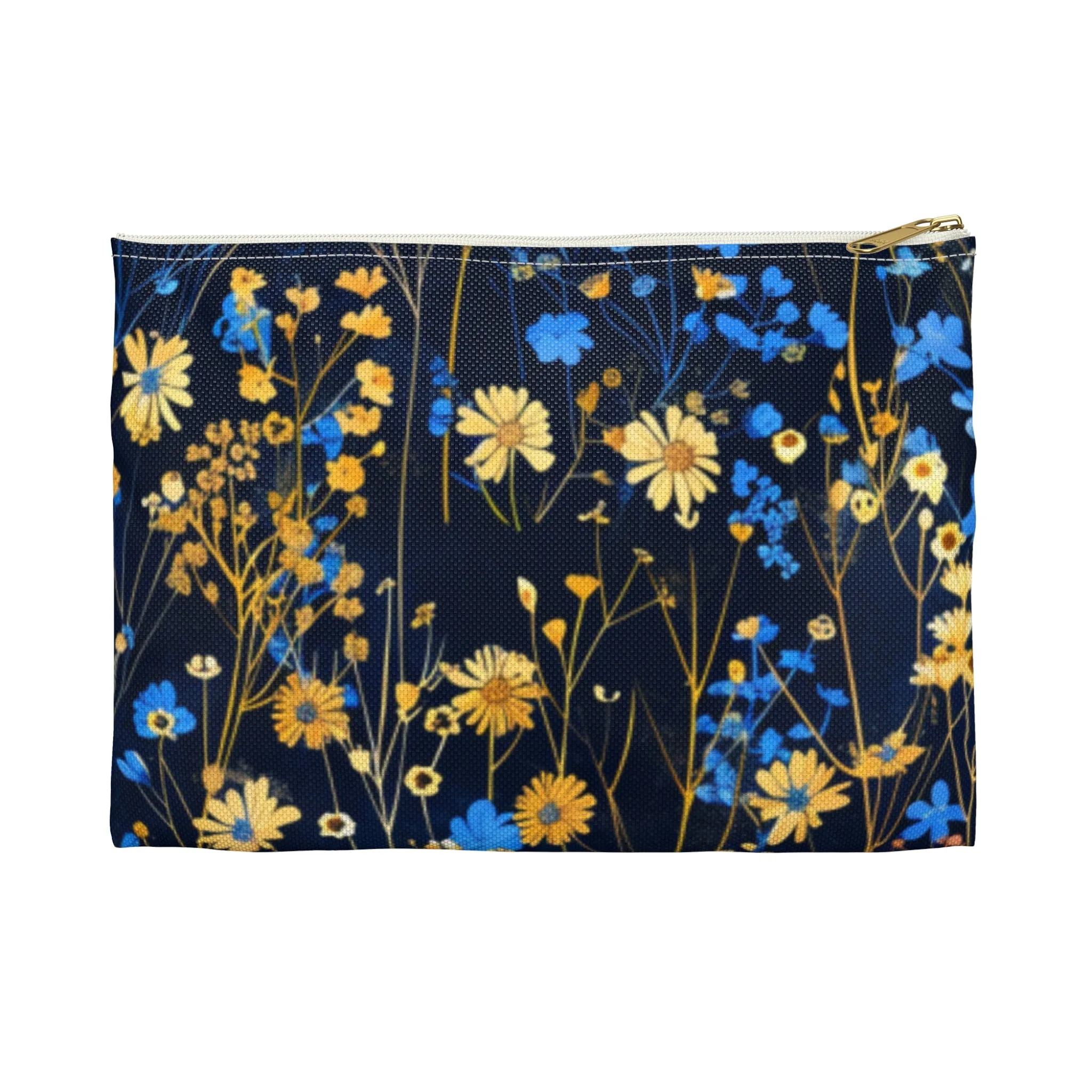 Blue and Gold WF Accessory Pouch