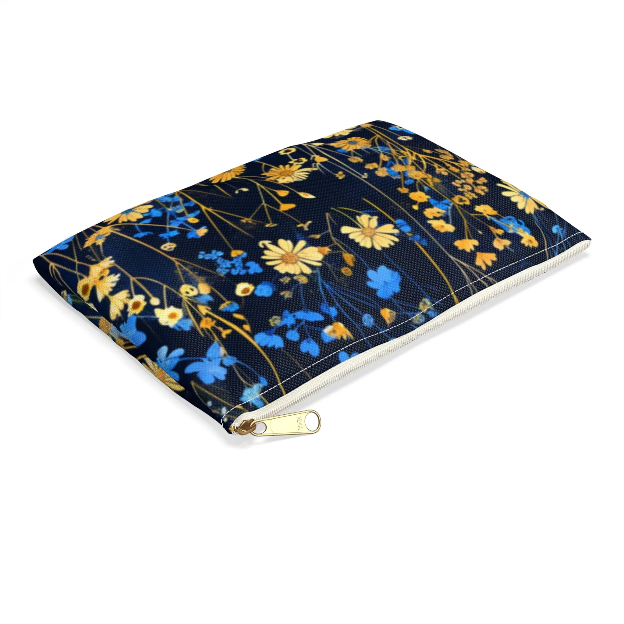 Blue and Gold WF Accessory Pouch