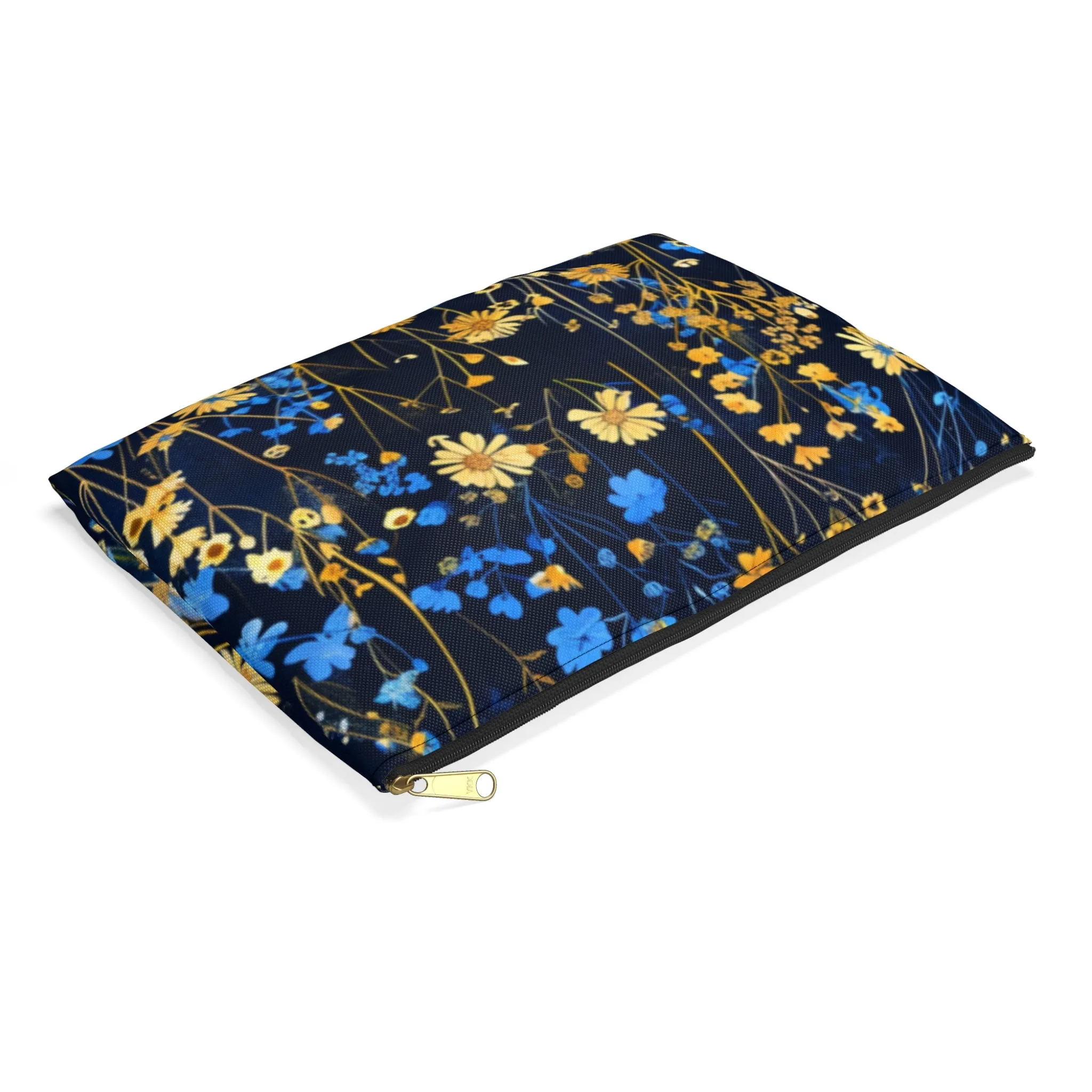 Blue and Gold WF Accessory Pouch