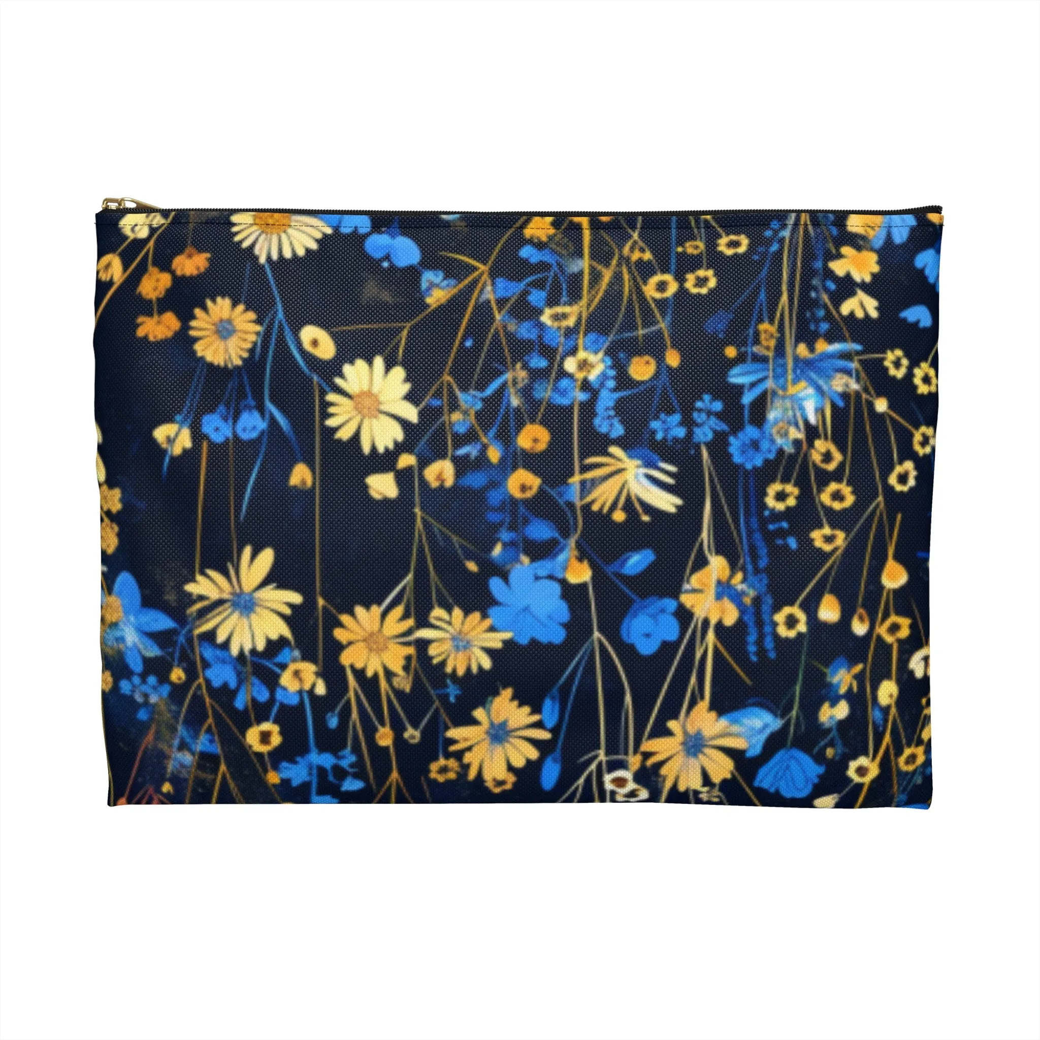 Blue and Gold WF Accessory Pouch