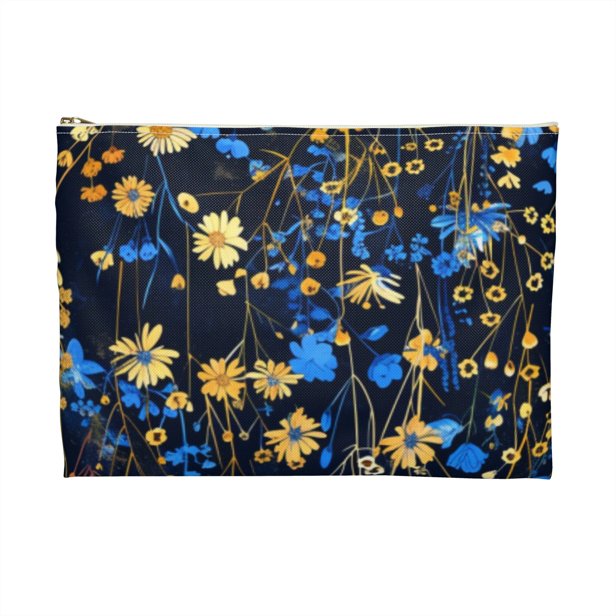 Blue and Gold WF Accessory Pouch