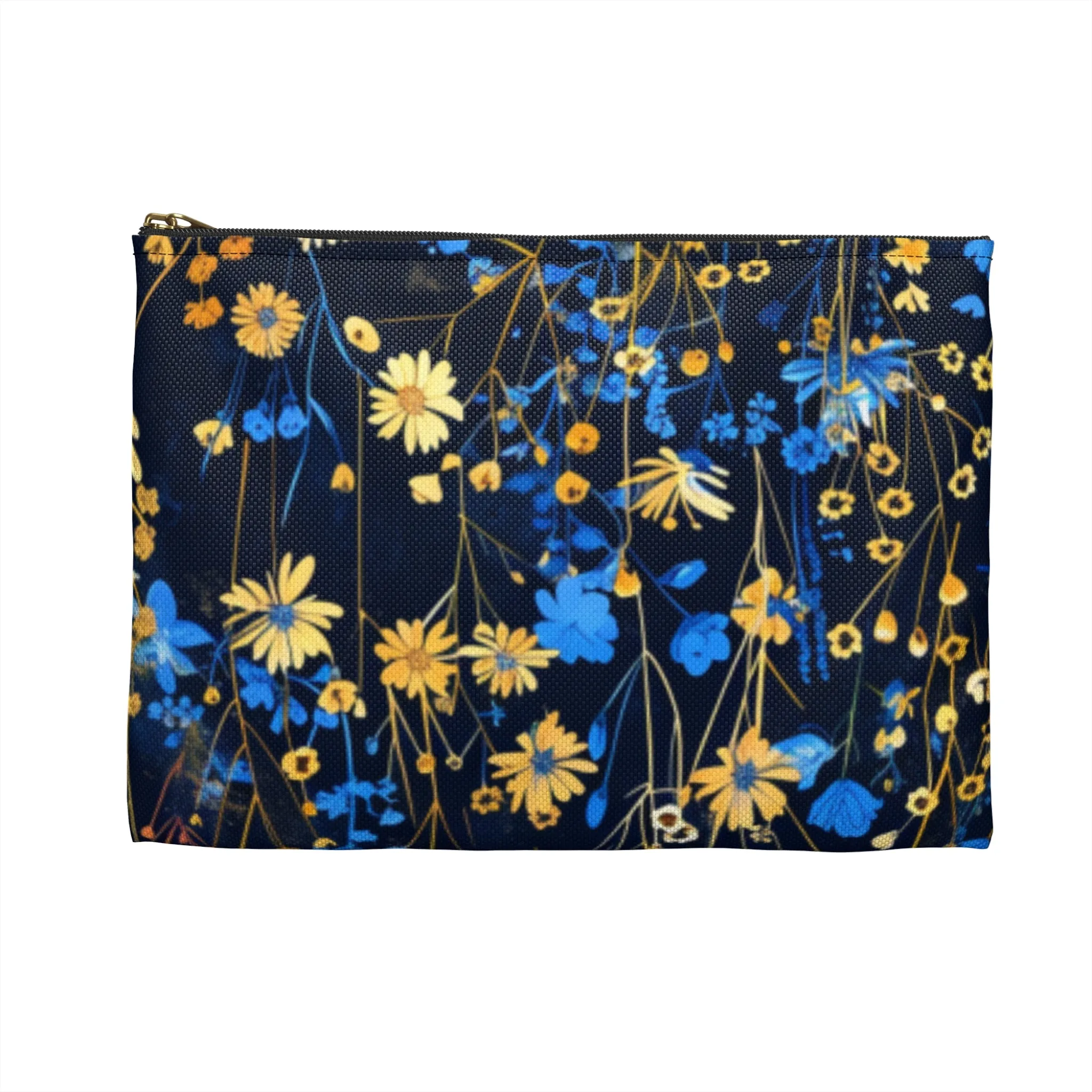 Blue and Gold WF Accessory Pouch