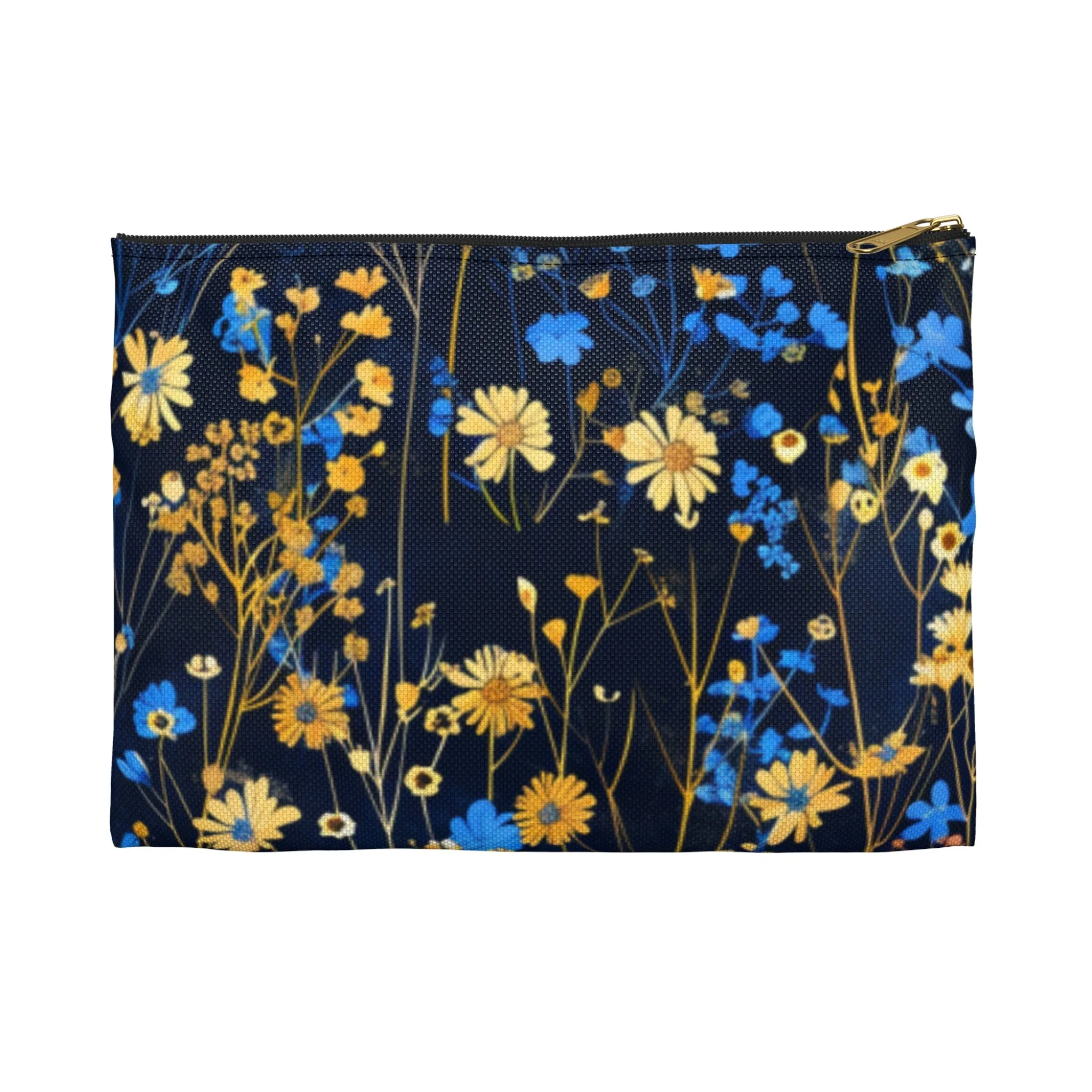 Blue and Gold WF Accessory Pouch