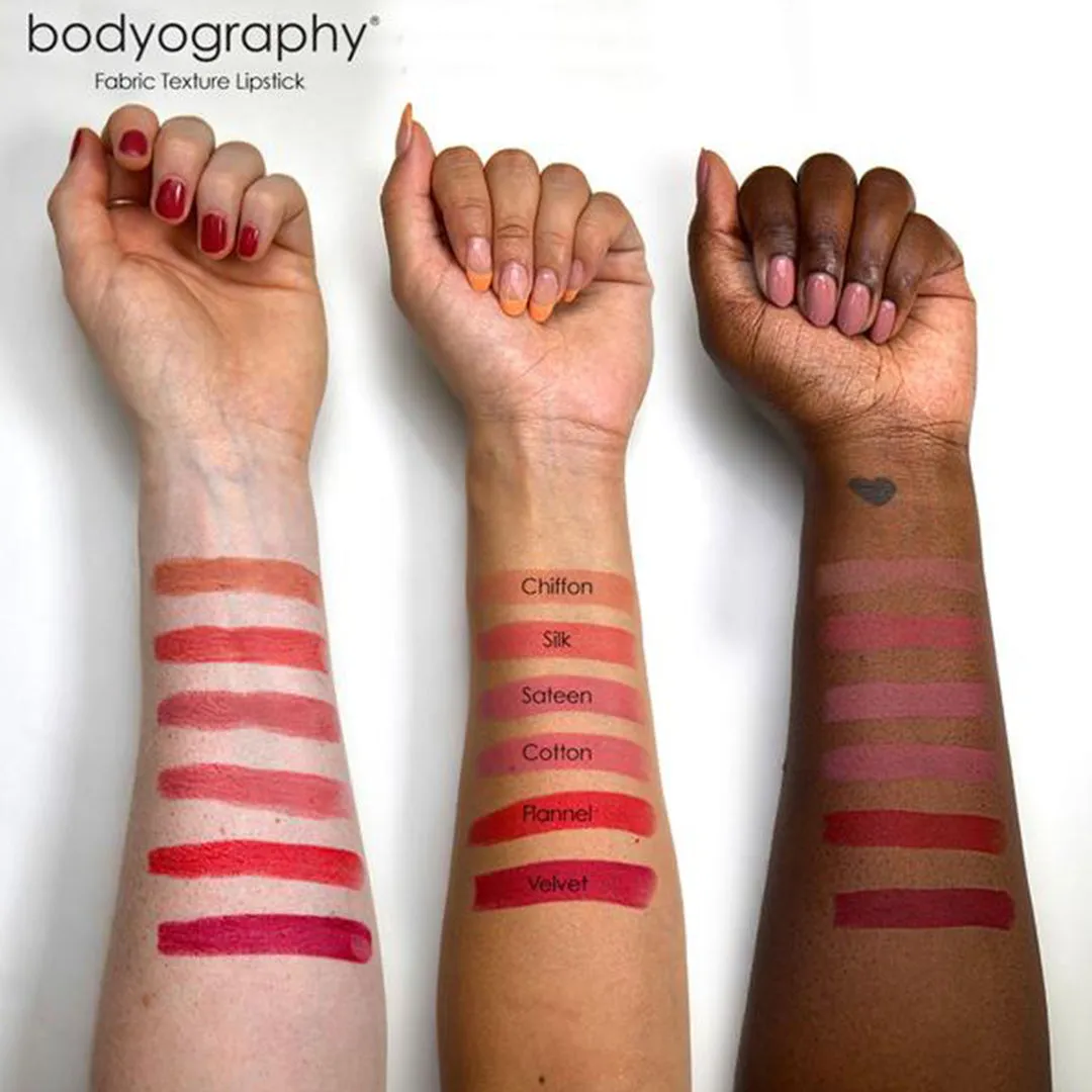 Bodyography Fabric Texture Lipstick Cotton