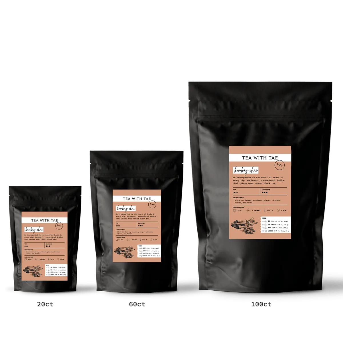 Bombay Chai Pouch