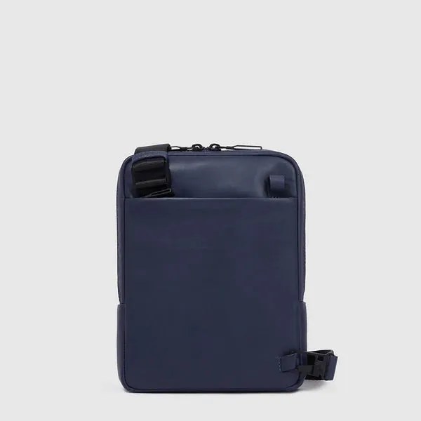 Borsello da Uomo Piccolo Piquadro in Pelle Porta Ipad®Mini Blu