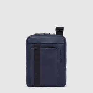 Borsello da Uomo Piccolo Piquadro in Pelle Porta Ipad®Mini Blu