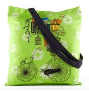 Brain Bridge Cycle Canvas Tote Bag