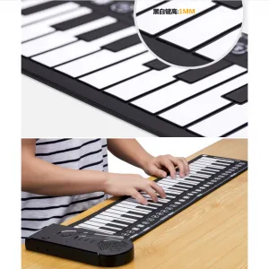Brand new, no packaging! Electronic Rollin' Piano Rolling Keyboard - Flexible and Portable