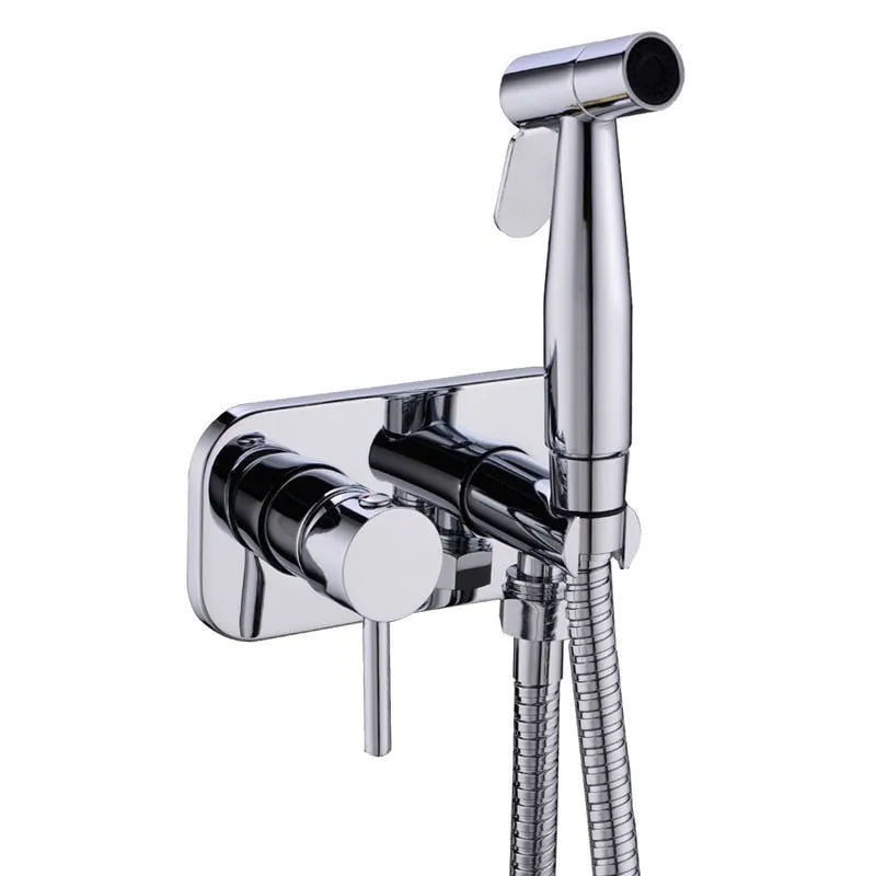 Brass Toilet Handheld Bidet Diaper Set