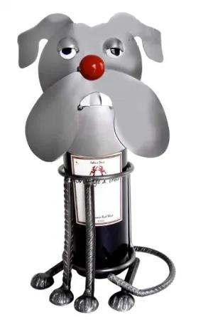 Bulldog Wine Bottle Holder