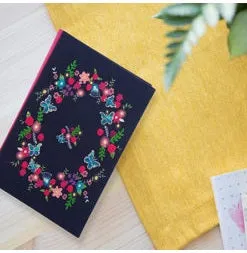 Butterfly Bloom Canvas Tote Bag