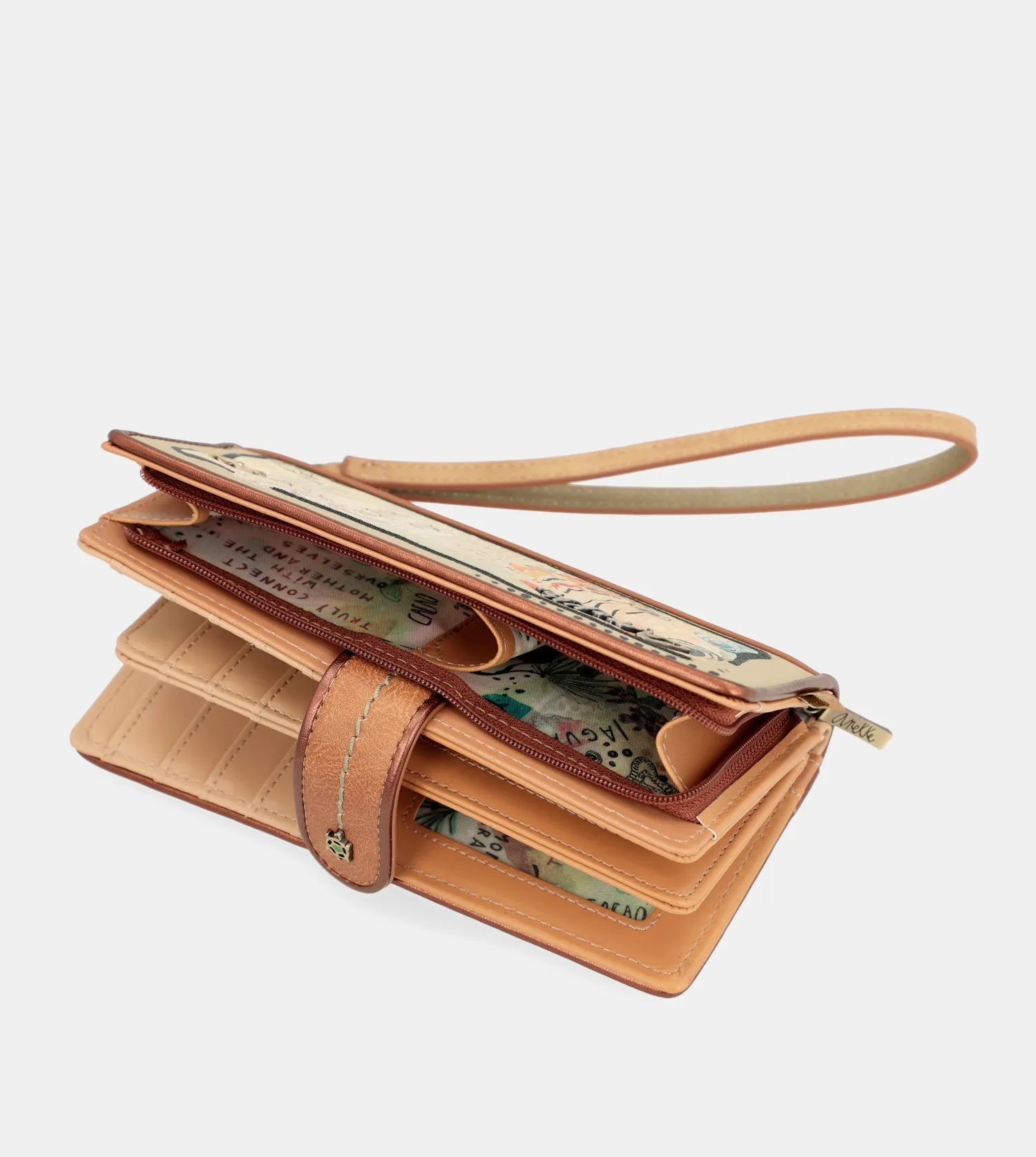 Butterfly large RFID wallet