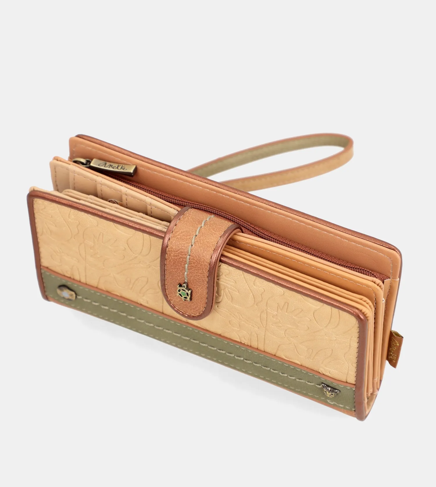 Butterfly large RFID wallet