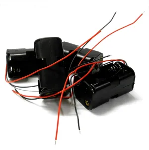C1202-5V2 RC 4 x Battery Holder Case Box Pack 4 AA No Connector End