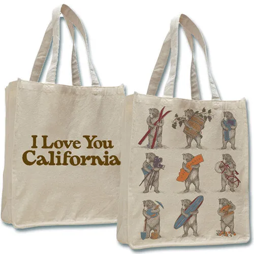 California 9 Bears Tote