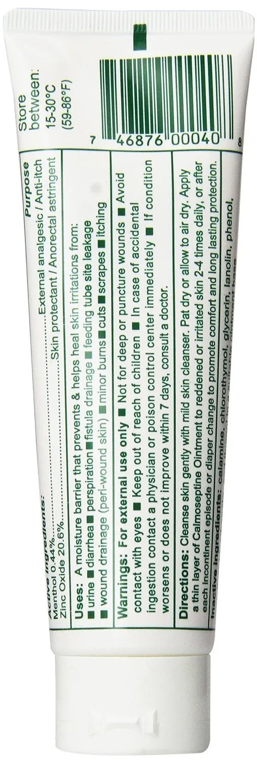 Calmoseptine Ointment 4oz Tube Qty 12