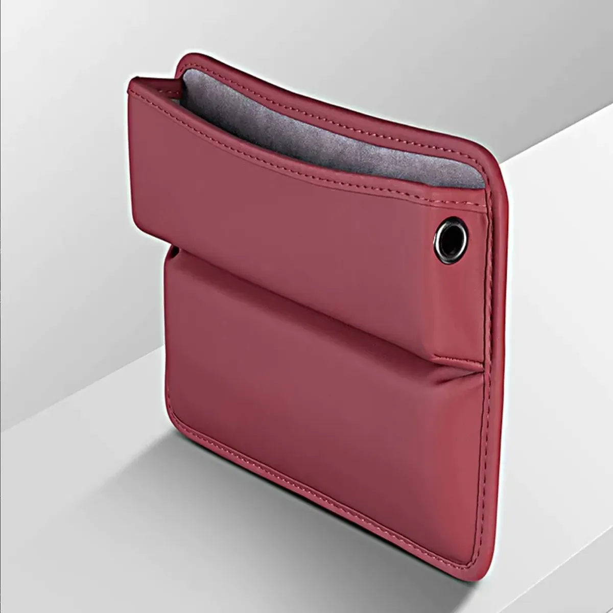 Car Seat Gap Filler Organizer, Custom-Fit For Car, Multifunctional PU Leather Console Side Pocket Organizer for Cellphones, Cards, Wallets, Keys WAJE226