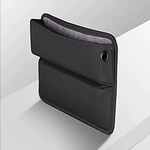 Car Seat Gap Filler Organizer, Custom-Fit For Car, Multifunctional PU Leather Console Side Pocket Organizer for Cellphones, Cards, Wallets, Keys WAPF226