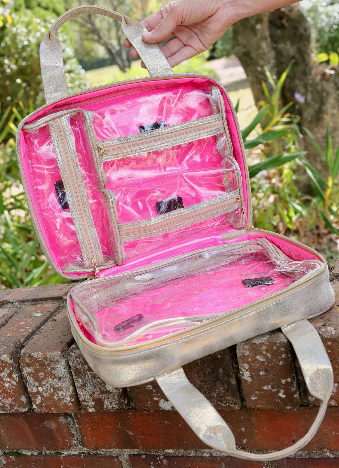 Caroline Hill - Punta Cana Large Case "Champagne Pop"