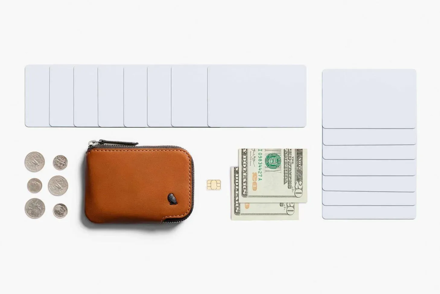 Cartera Bellroy Card Pocket Caramel