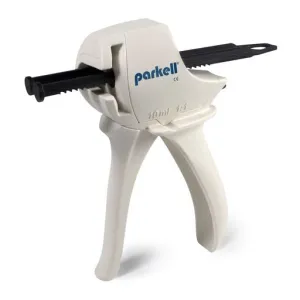 Cartridge dispensing gun, designed for 10ml split-cartridges by Parkell