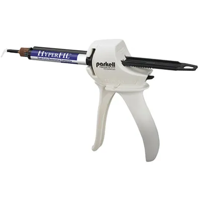 Cartridge dispensing gun, designed for 10ml split-cartridges by Parkell