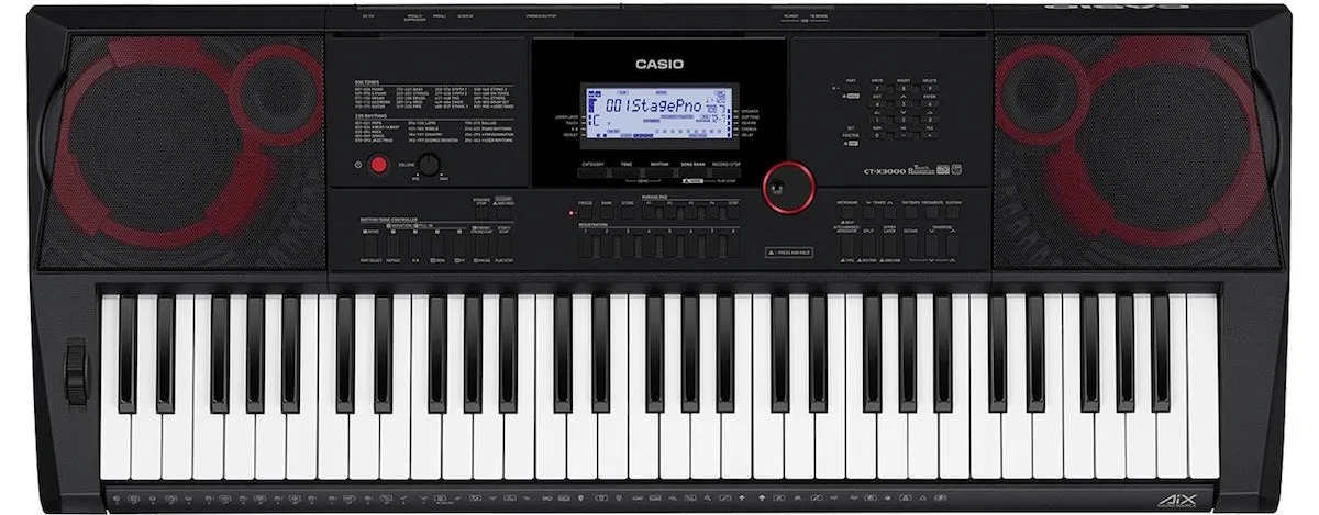 Casio CT-X3000, 61-Key Portable Keyboard