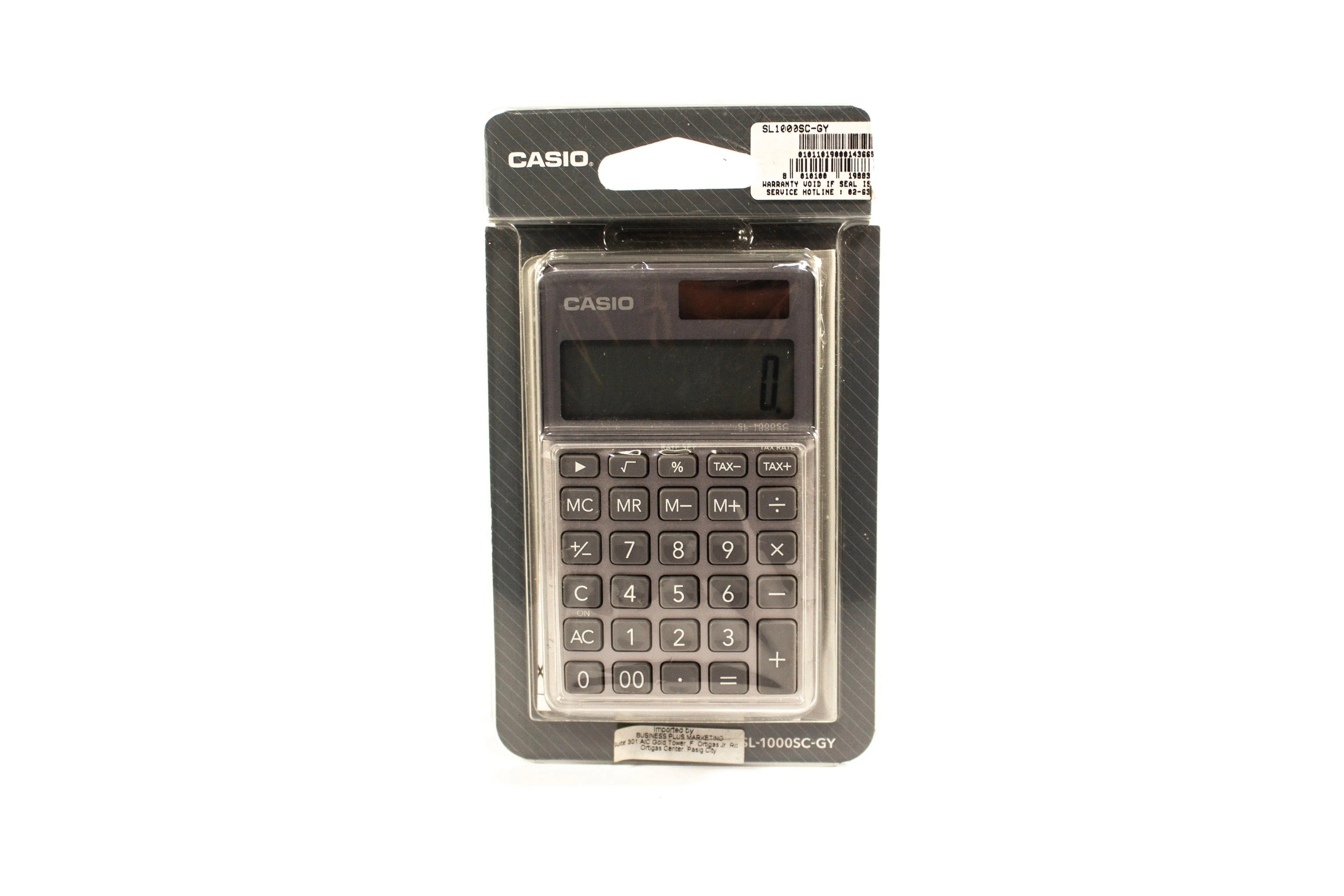 Casio Portable Calculator SL-1000SC