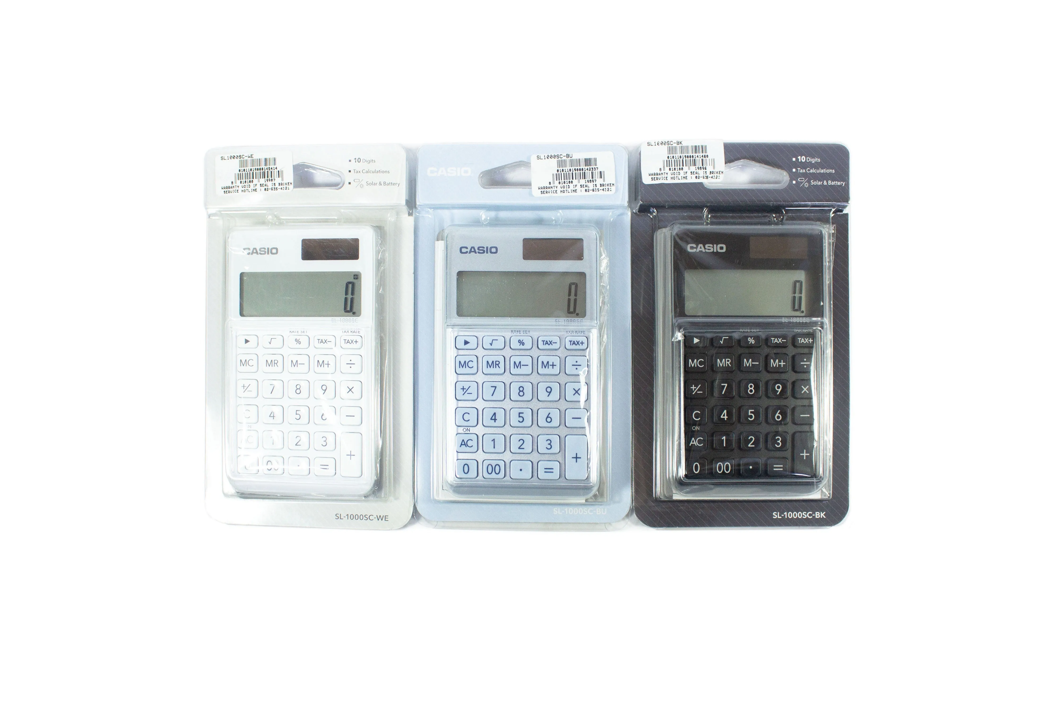 Casio Portable Calculator SL-1000SC