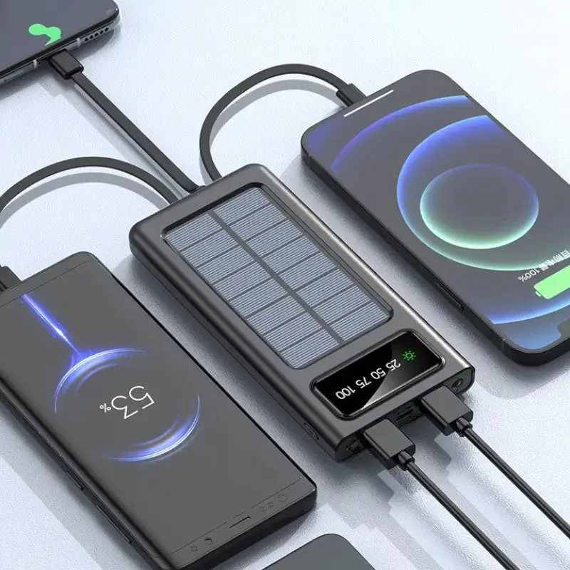 Chargeur solaire avec batterie